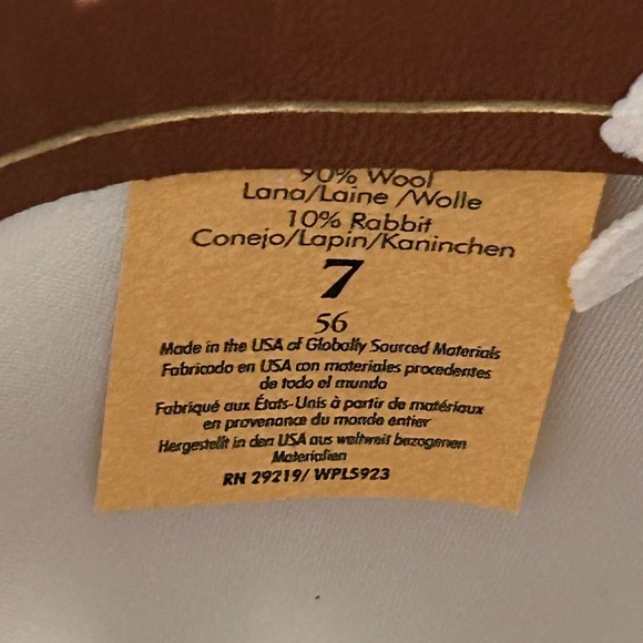 Bailey lightning 4x angora blend cowboy hat - Picture 2 of 7